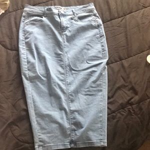 Blue Jean Skirt
